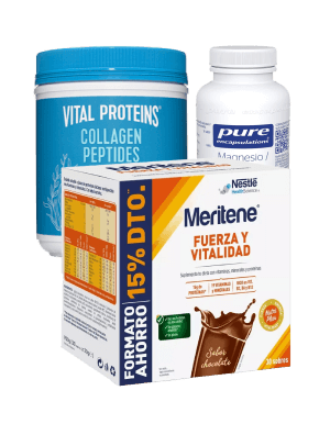 15 % de réduction sur Solgar, Vital Proteins, Meritene, ...