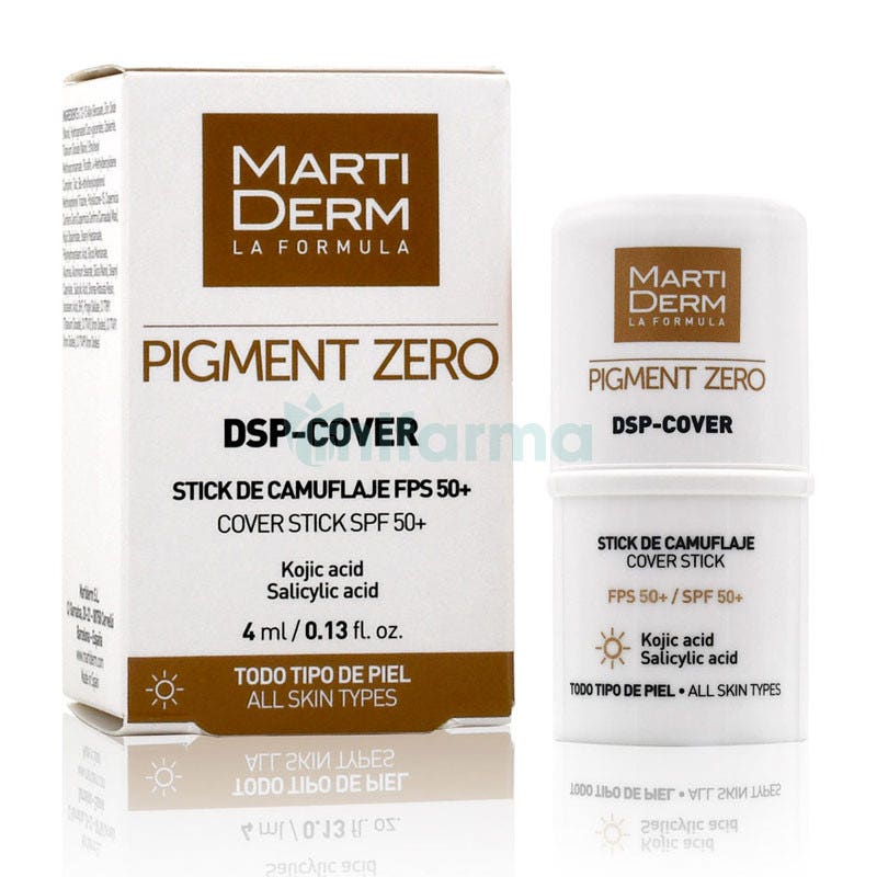 Martiderm Pigment Zero Stick Camuflaje SPF50 Despigmentante 4ml