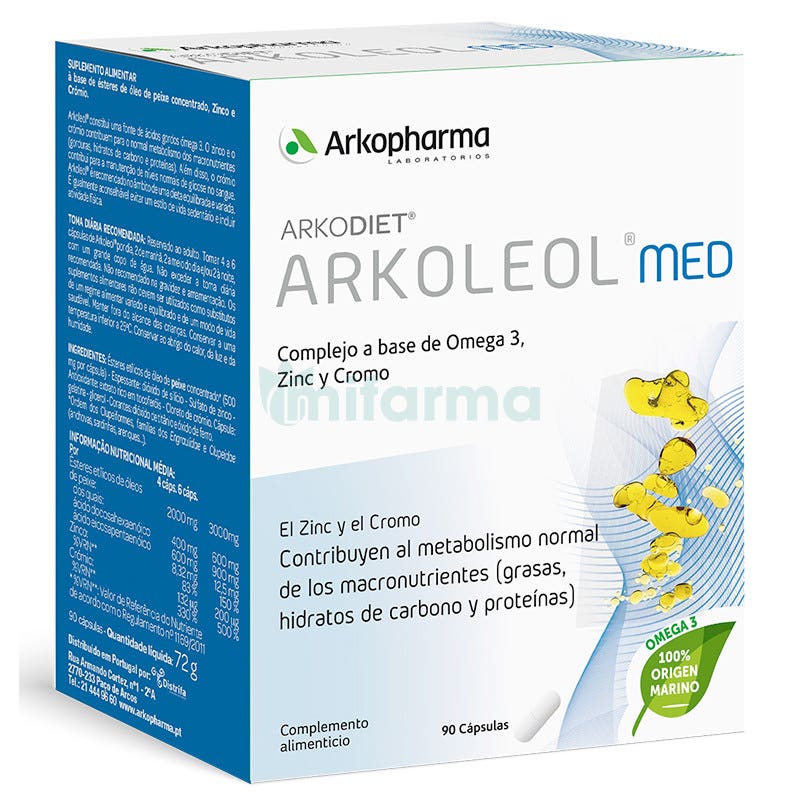 Arkopharma Arkoleol 90 Capsulas