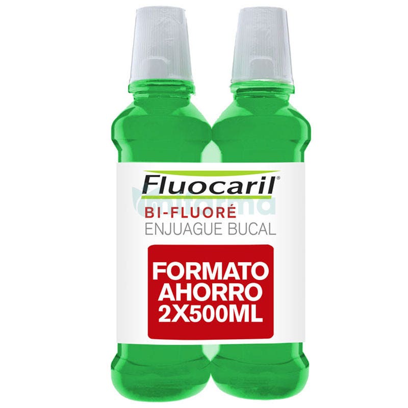 Fluocaril Colutorio Bi Fluore Con Fluor 500ml DUPLO