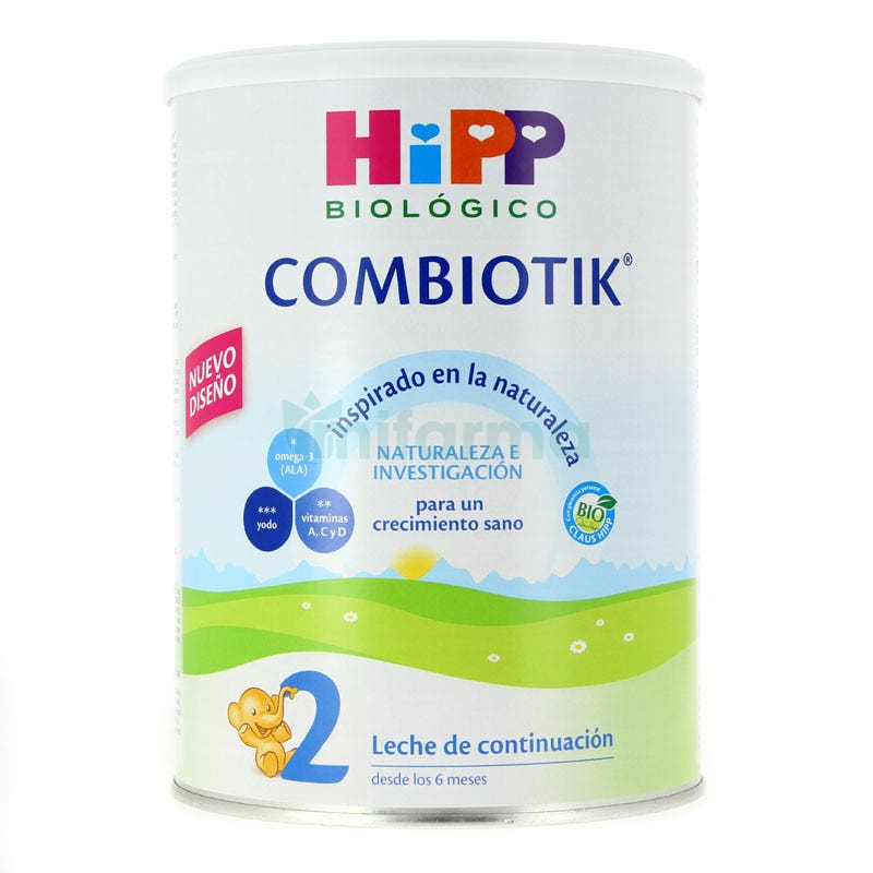 Leche Biologica Combiotik Continuacion 2 HIPP 800gr