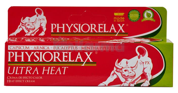Physiorelax Ultra Heat 75 ml Crema Efecto Calor