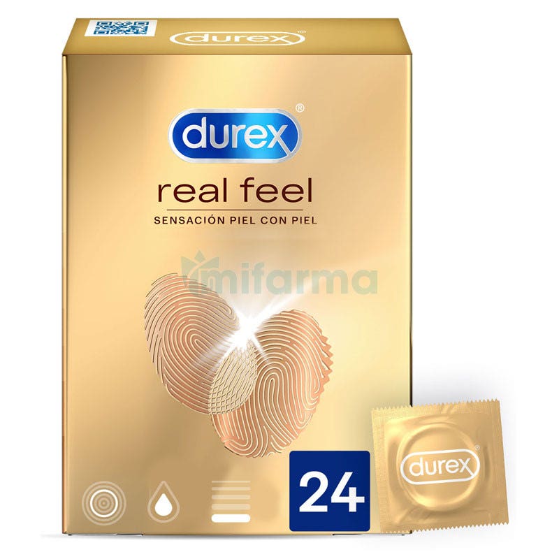 Durex Preservativos Real Feel 24 Unidades