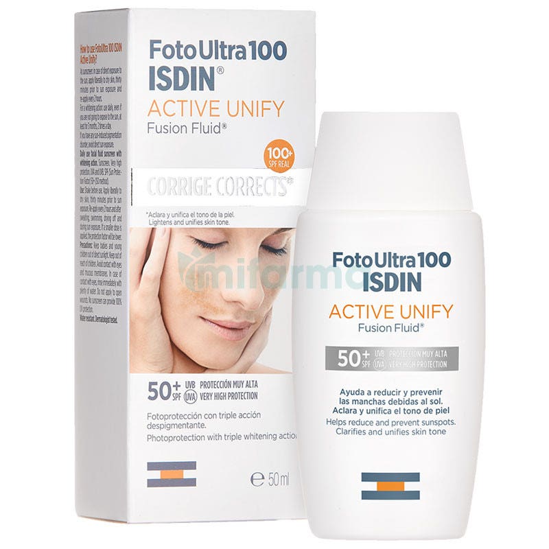 Isdin Foto Ultra 100 Active Unify Fusion Fluid Sin Color 50 ml