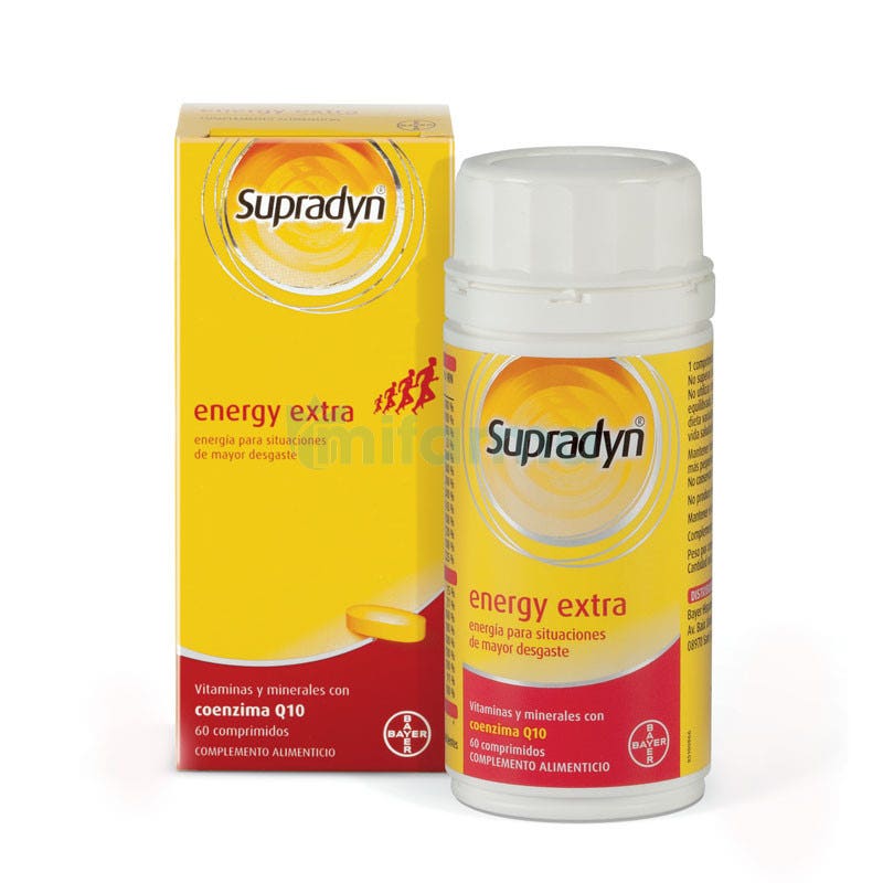 Vitaminas y Energia Energy Extra Deporte Supradyn 60 Comprimidos