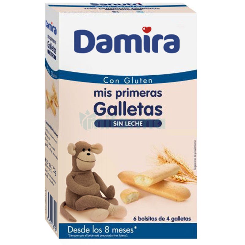 Damira Galletas sin Lactosa 24 Unidades 8m