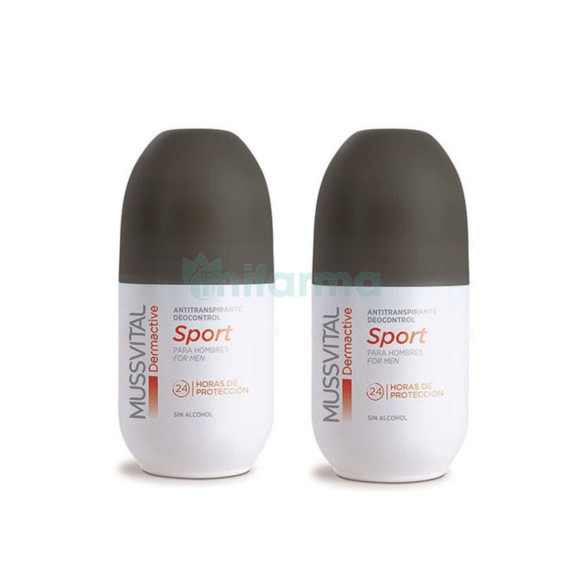 Mussvital Dermactive Desodorante Sport Hombre 75 ml 75 ml DUPLO