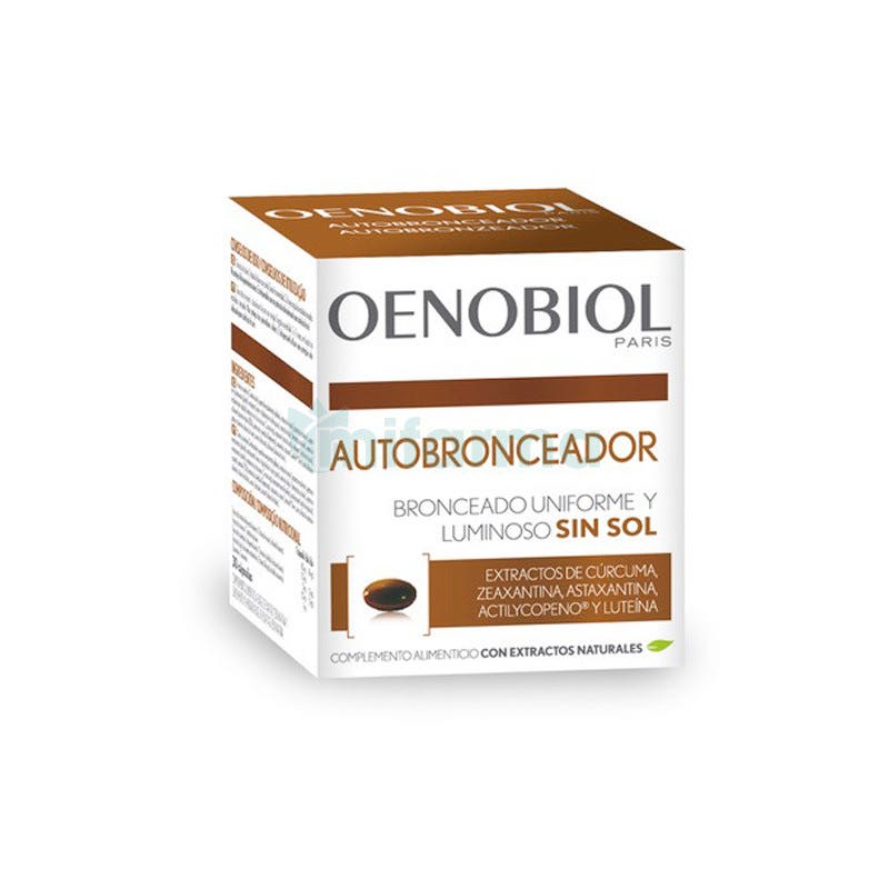 Oenobiol Autobronceador 30 capsulas