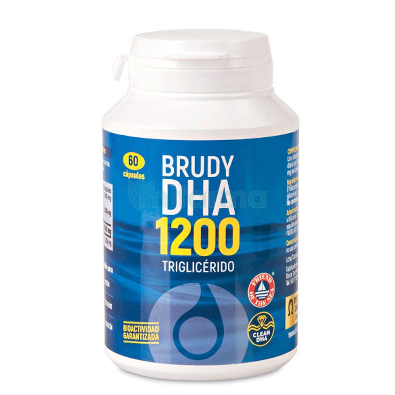 Brudy DHA 1200mg Triglicerido 60 Capsulas