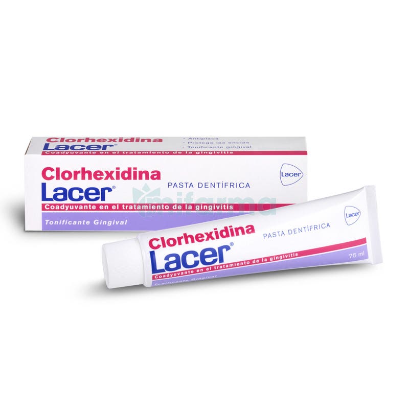 Lacer Pasta Dentifrica Clorhexidina 75ml