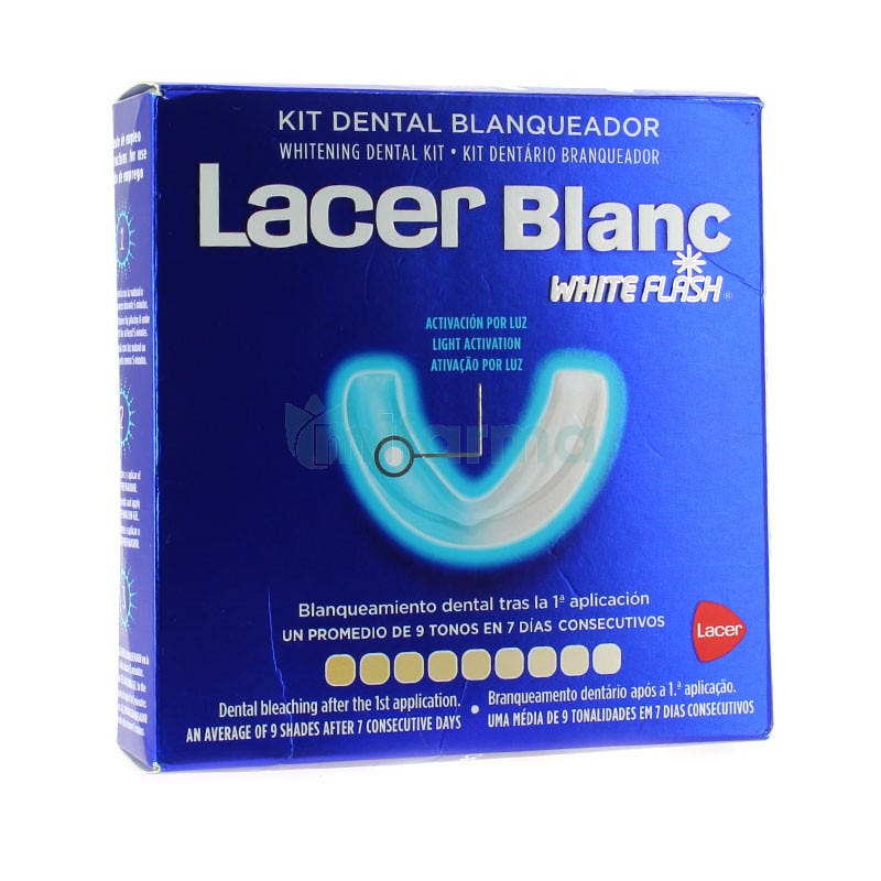 Kit Dental Blanqueador White Flash Lacer Blanc