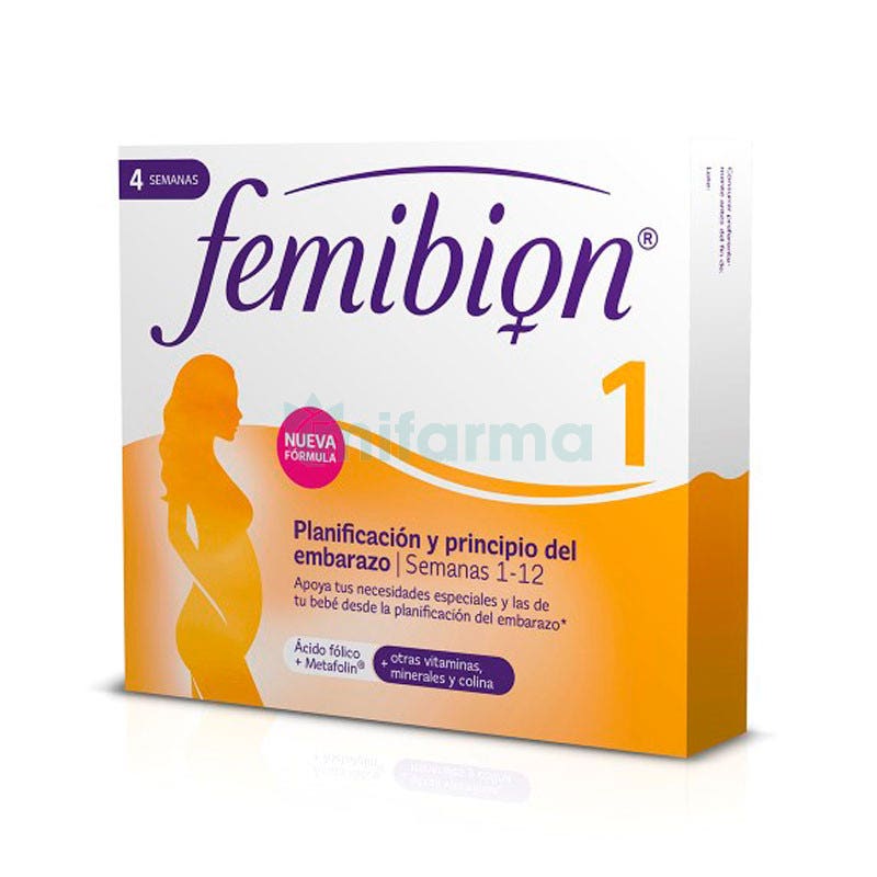 Femibion 1 Embarazo Semanas 1-12 28 Comprimidos