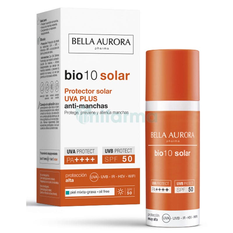 Bella Aurora Bio 10 Solar SPF50 Piel Mixta-Grasa 50ml