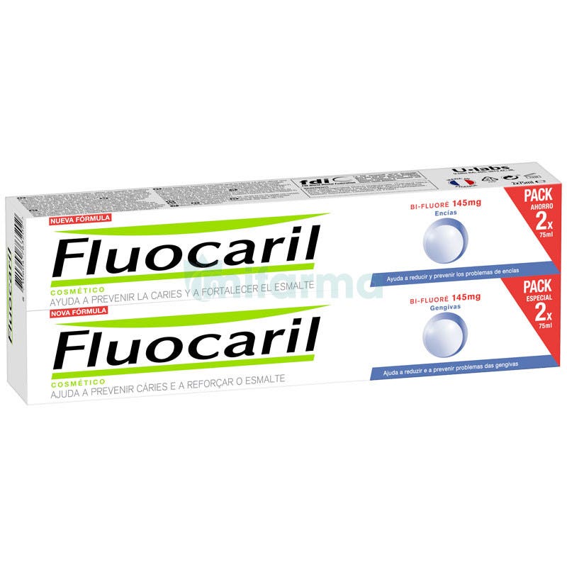 Fluocaril Bi-145 Encias Duplo 2 x 75ml
