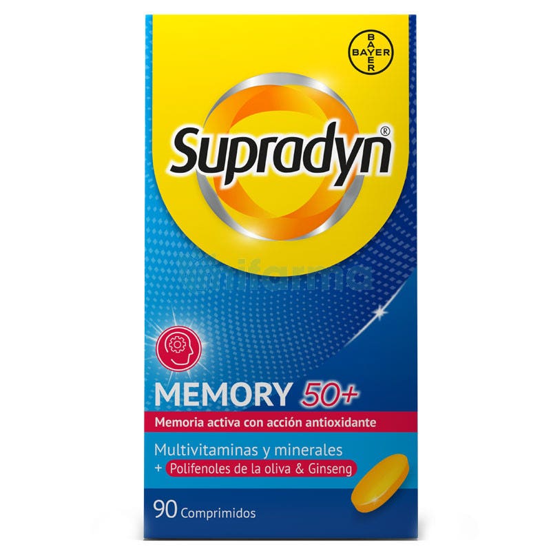 Supradyn Memory 50 90 Comprimidos Recubiertos