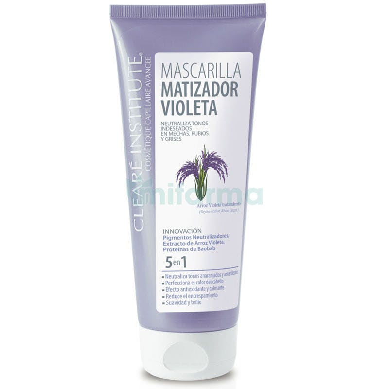 Cleare Institute Mascarilla Matizador Violeta 200 ml