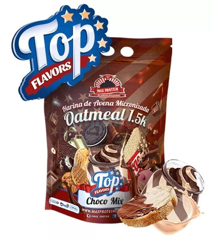 Max Protein Oatmeal Top Flavors Choco Mix 1,5 Kg