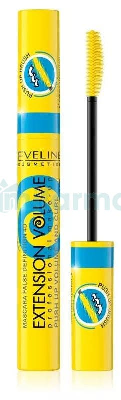 Eveline Cosmetics Mascara Pestanas Extension Volume Push Up