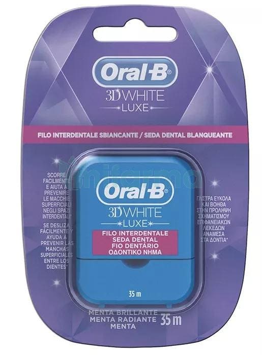 Oral B Fil Dentaire 3D White 