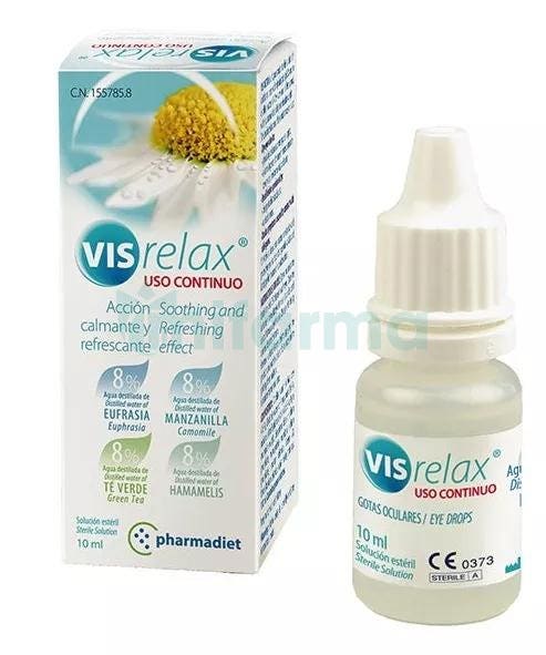 Collyre Vis Relax Usage Continu 10ml