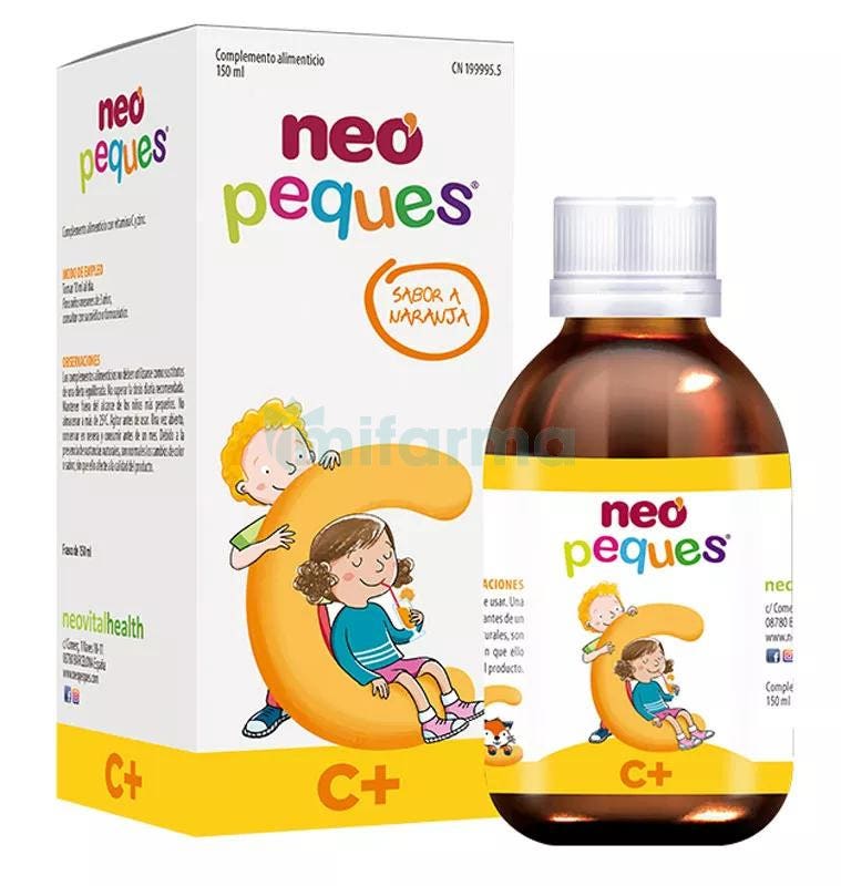 Neo Peques C Naranja 150 ml