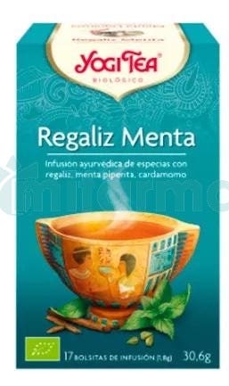 Yogi Tea Regaliz y Menta 17 Bolsitas