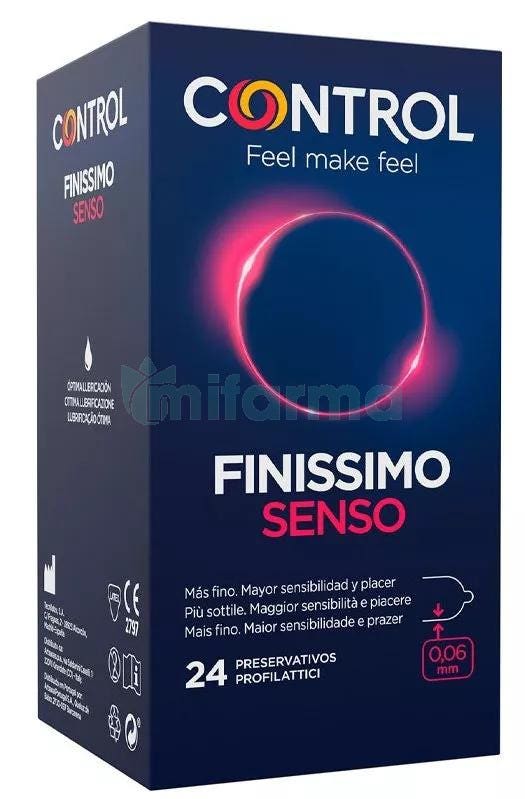 Préservatifs Control Finissimo Senso 24 Unités