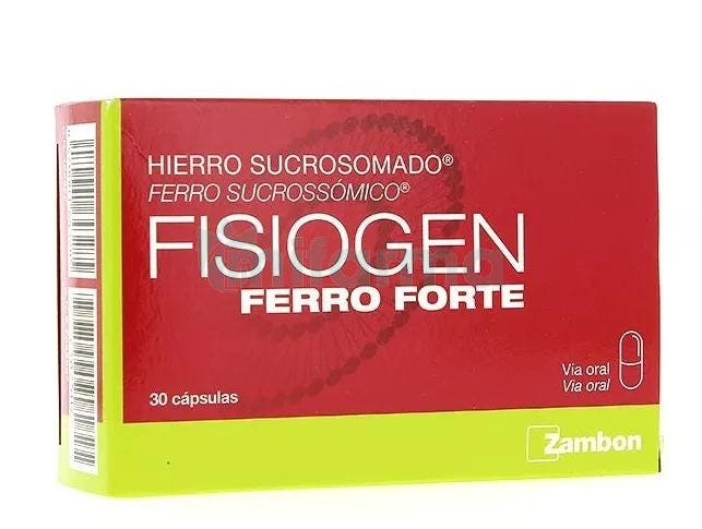 Fisiogen Ferro Forte 30 Capsulas
