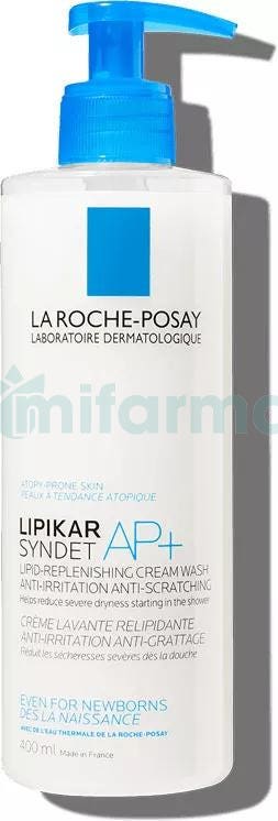 La Roche Posay Lipikar Syndet AP+ Crème Lavante Relipidante 400ml