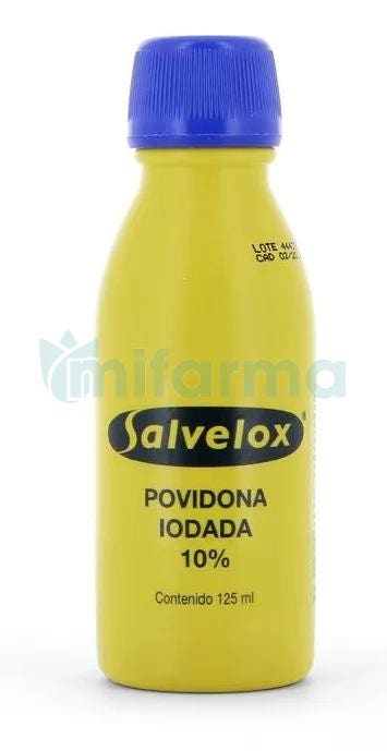 Salvelox Povidona Yodada 10 125 ml