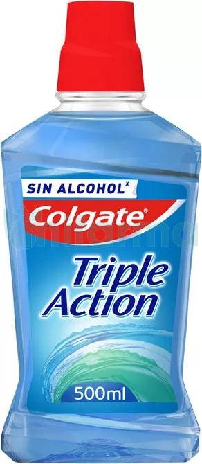 Colgate Triple Action Enjuague Bucal 500 ml