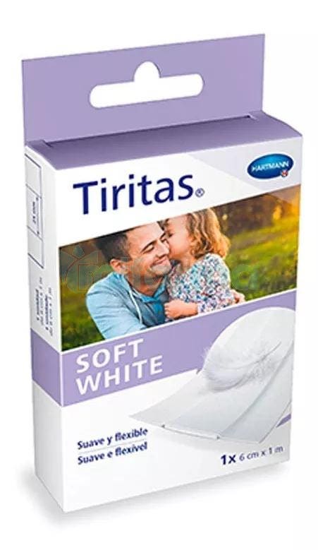 Tiritas Soft White 6cm x 1m 1 ud