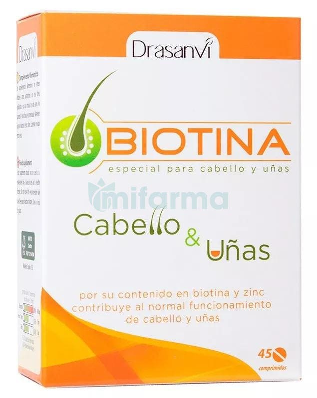 Drasanvi Biotina 400 mcg 45 Comprimidos