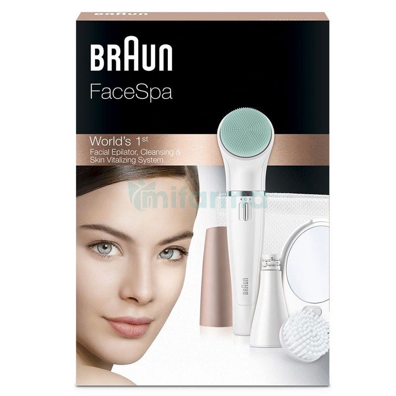 Braun FaceSpa 851V Sistema de Depilacion Facial Multipack