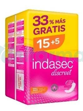 Indasec Discreet Maxi 15 5 Unidades