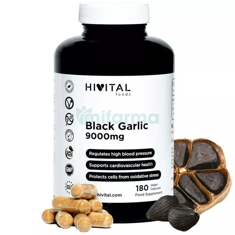 Hivital Ajo Negro 9000 mg 180 Capsulas