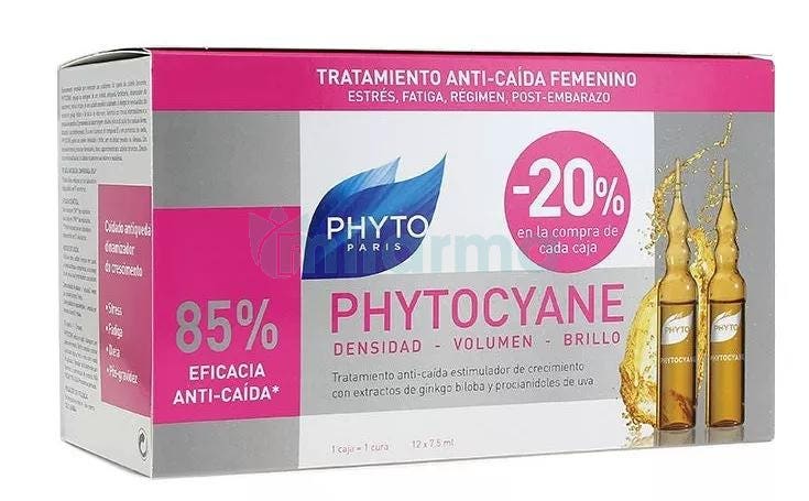 Phyto Phytocyane Traitement Anti-Chute Femme