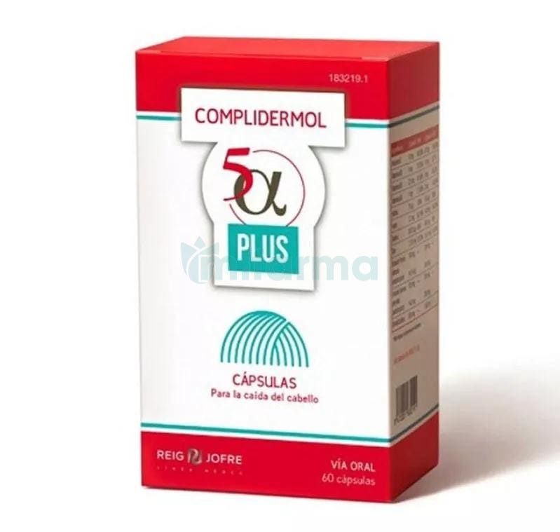 Complidermol 5 Alpha Plus 60 Gélules
