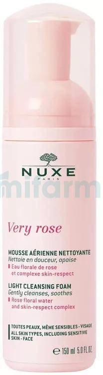 Nuxe Very Rose Espuma Suave Limpiadora 150ml