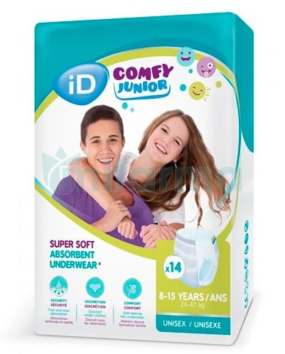Id Expert Protect Comfy Junior Pants 8-15 Anos 14 uds