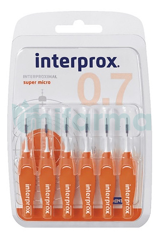 Interprox Super Micro Cepillo 6 uds