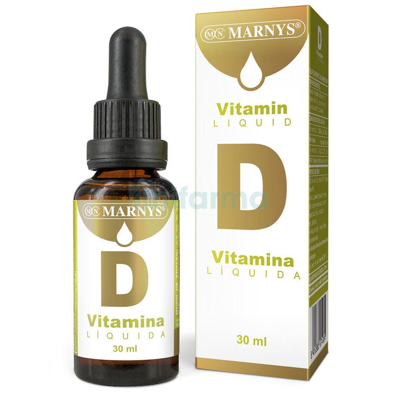 Vitamina D Liquida Botella con Pipeta Marnys 30ml