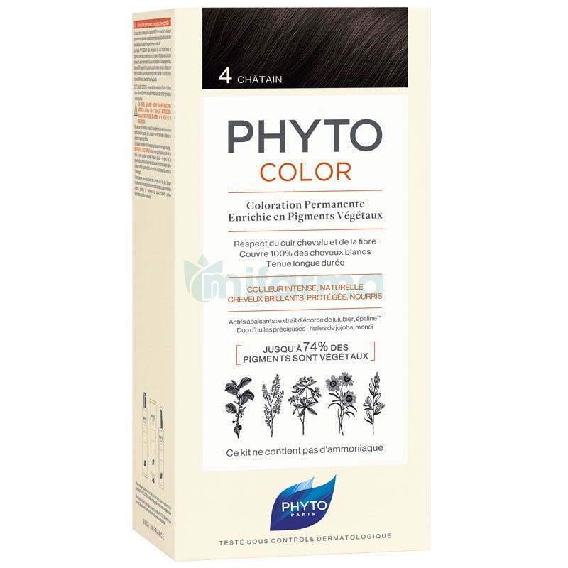 Tinte Phytocolor 4 Castano