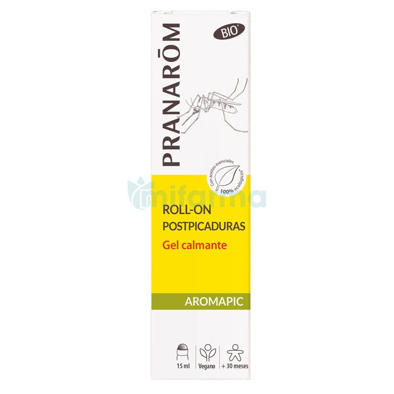 Aromapic Roll-on Picaduras Gel Calmante BIO Pranarom 15 ml.