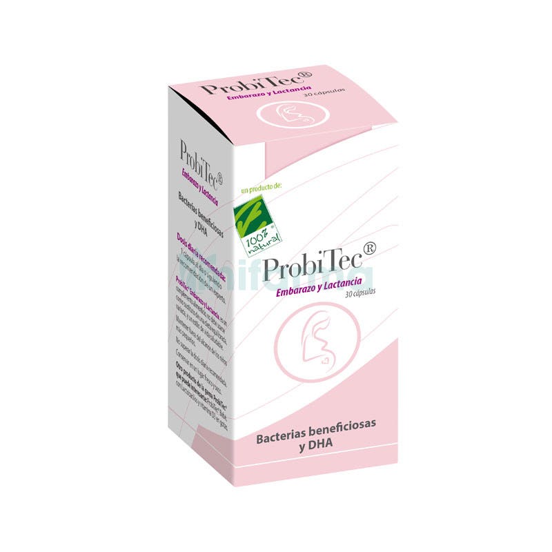 ProbiTec Embarazo y Lactancia 100 Natural 30 Capsulas