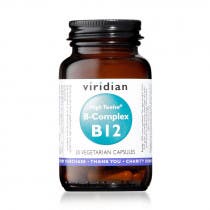 High Twelve Vitamina B12 B-Complex Viridian 30 Capsulas