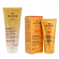 Pack Nuxe Sun Champu y Gel de Ducha Aftersun 200mlCrema Facial SPF30 50ml