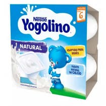 Nestle Yogolino Yogures Sabor Natural 4x100gr