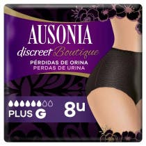 Ausonia Discreet Pants Boutique Black TG 8 Unidades