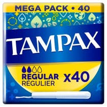 Tampax Tampones Regular 40 uds